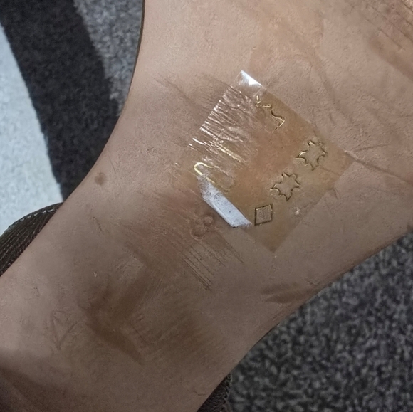 Madewell Simple Mid-Heel Sandals in Embossed Leather Strappy Summer - Picture 10 of 13